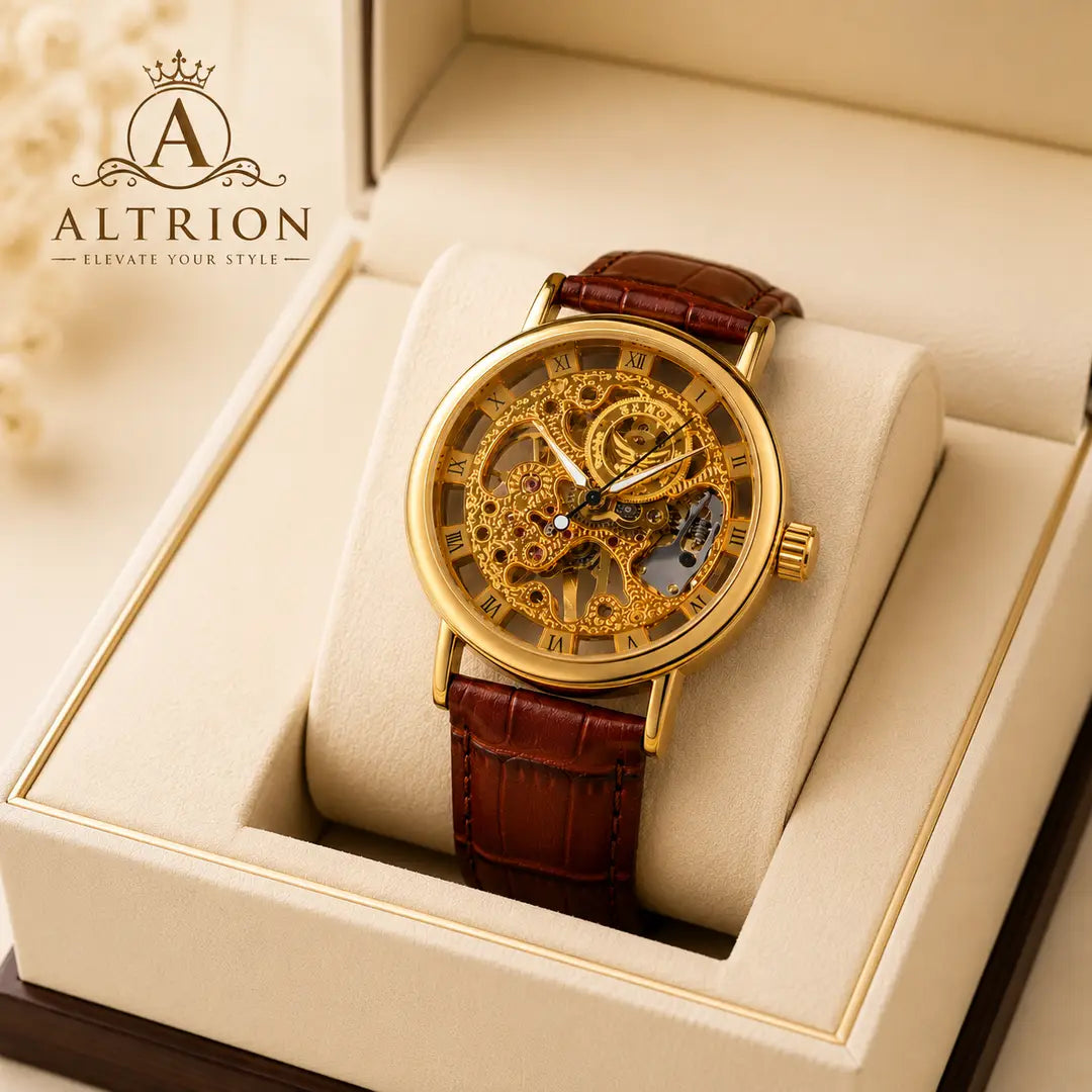 •  Material: Leather
•  Pattern: Textured Strap
•  Gender: Men's, Unisex
•  Watch Case Shape: Round
•  Display Format: 12-Hour Format
•  Product Feature: Comfortable Daily Wear, Skin Friendly Strap, Lightweight Design
•  Width: Cm
•  Number Of Pieces: 1 P